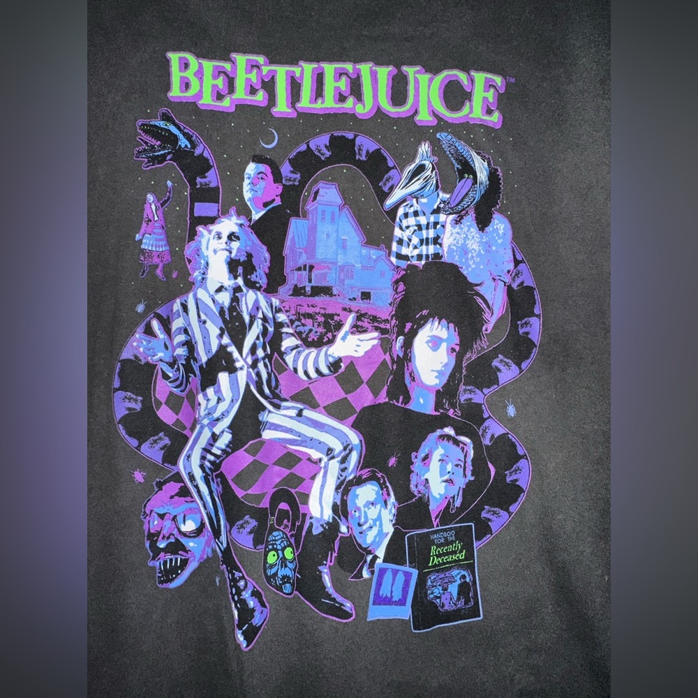 Beetlejuice Tshirt Size 2xl